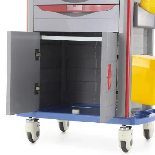 Тележка медицинская Med-Mos ЕТ850-02 ТМ-021АН-00 серый