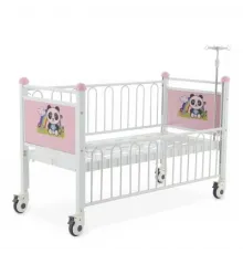 Кровать механическая детская Med-Mos DM-0124 (ABS) розовый