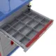 Тележка медицинская Med-Mos ЕТ750-02 ТМ-002АН-00 серый